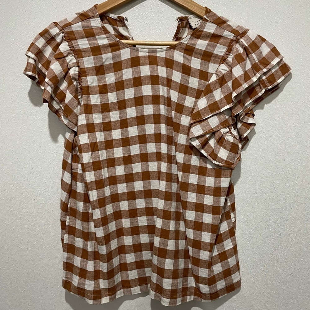 Gingham top